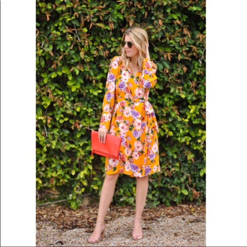 Large wrap dress
